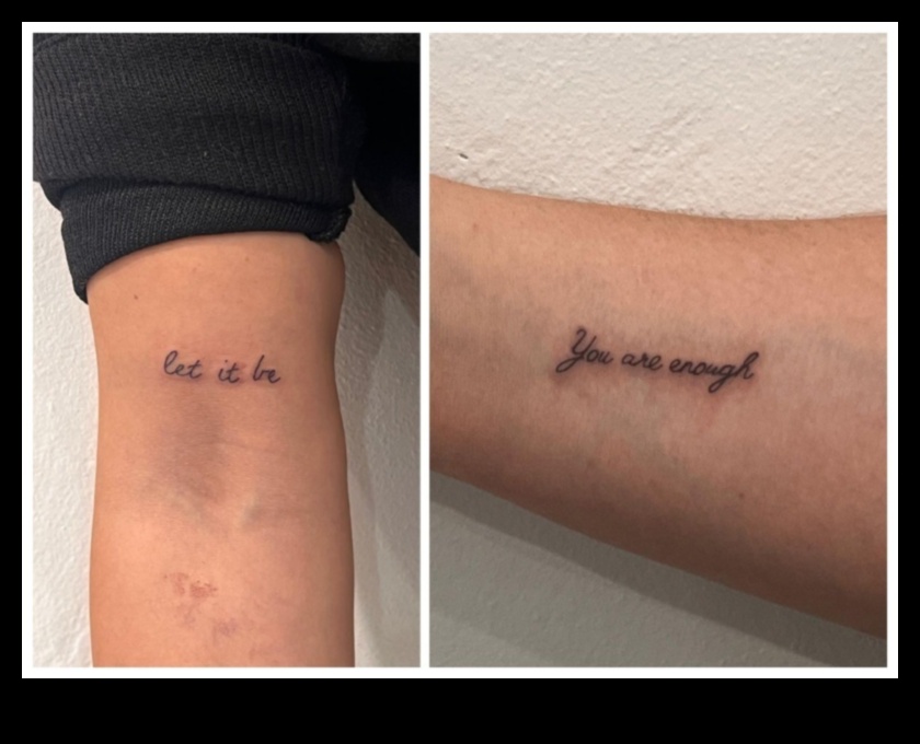 أناقة الشعار: التركيز على الوشم الرمزي