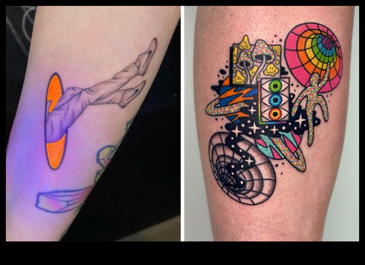 فسيفساء الحبر: تجميع أفكار تصميم الوشم المثيرة للاهتمام معًا