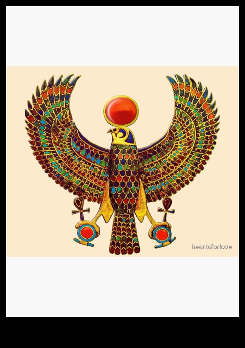 حورس في الطيران: رمزية الصقر في الفن المصري