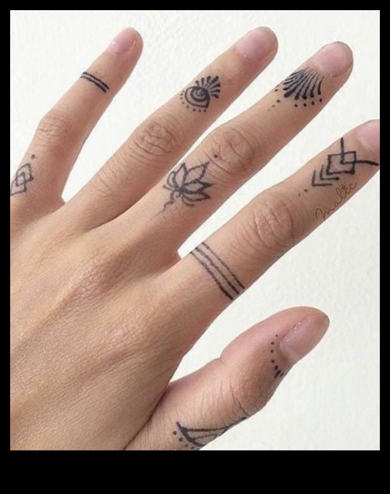 انتصارات صغيرة: انطلق في رحلة الوشم الإصبعي الأنيق