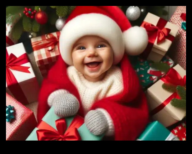 القلوب والعناق: خلق ذكريات مع هدايا الطفل