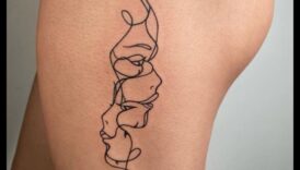 الجمال الهادئ: اكتشف عالم فن الوشم البسيط والدقيق