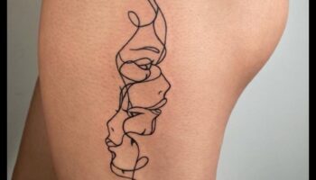 الجمال الهادئ: اكتشف عالم فن الوشم البسيط والدقيق