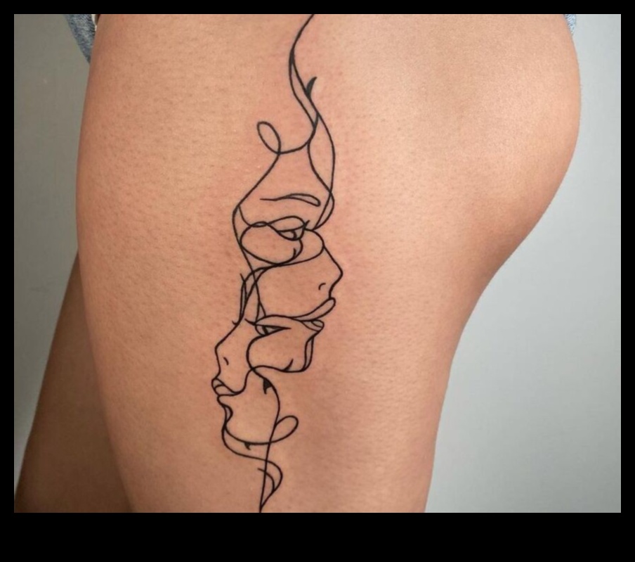 الجمال الهادئ: اكتشف عالم فن الوشم البسيط والدقيق