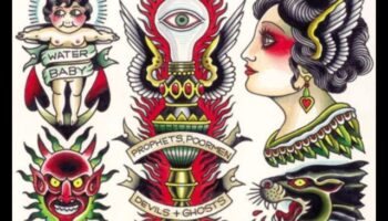 جريئة وخالدة: البيانات الكلاسيكية في فن الوشم التقليدي