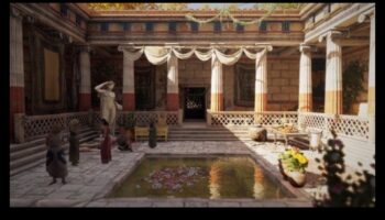 جماليات الأتريوم: الفنون الزخرفية في الساحات الرومانية