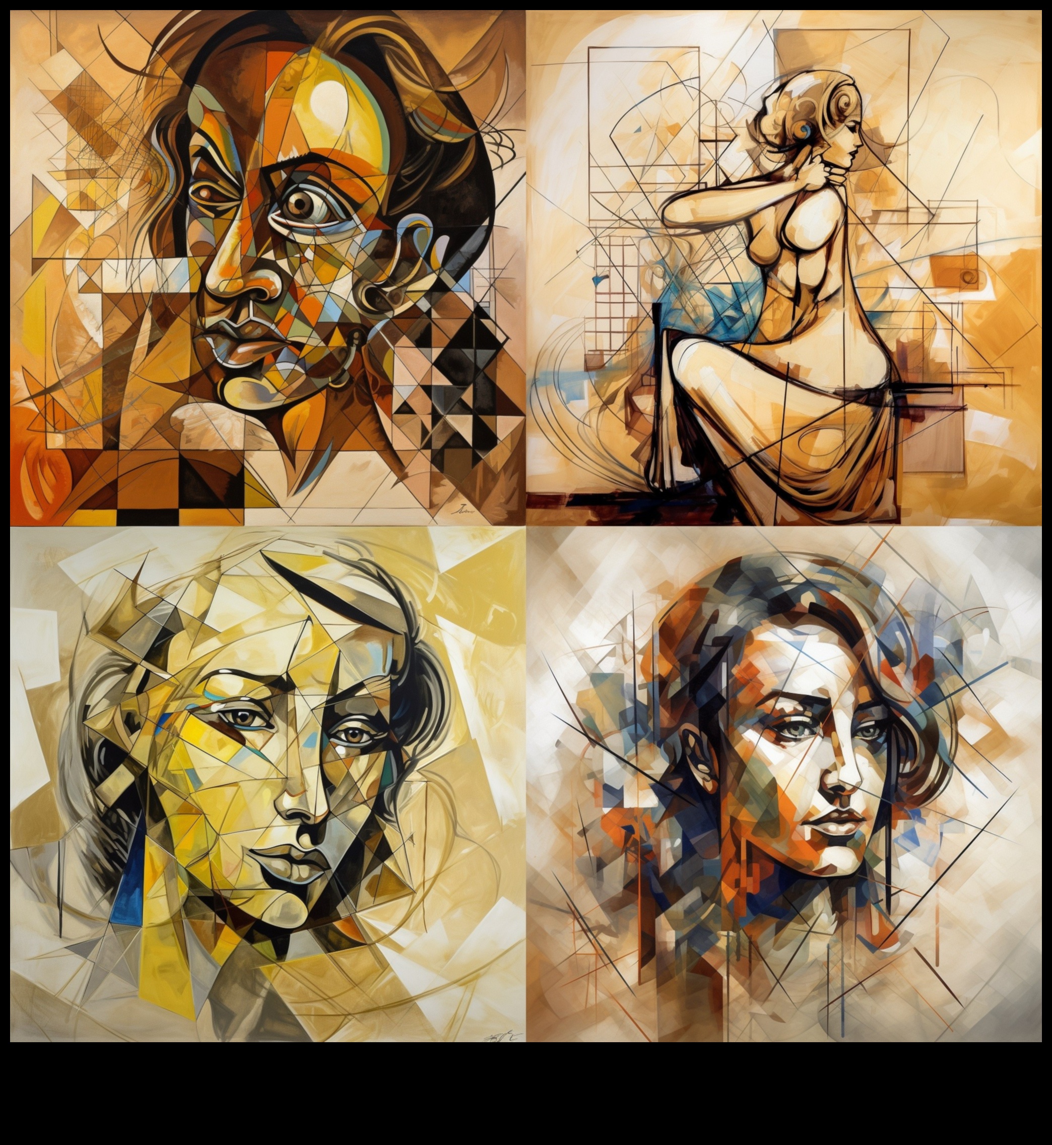 سجلات التكعيبية: كشف تعقيد الأشكال الحديثة