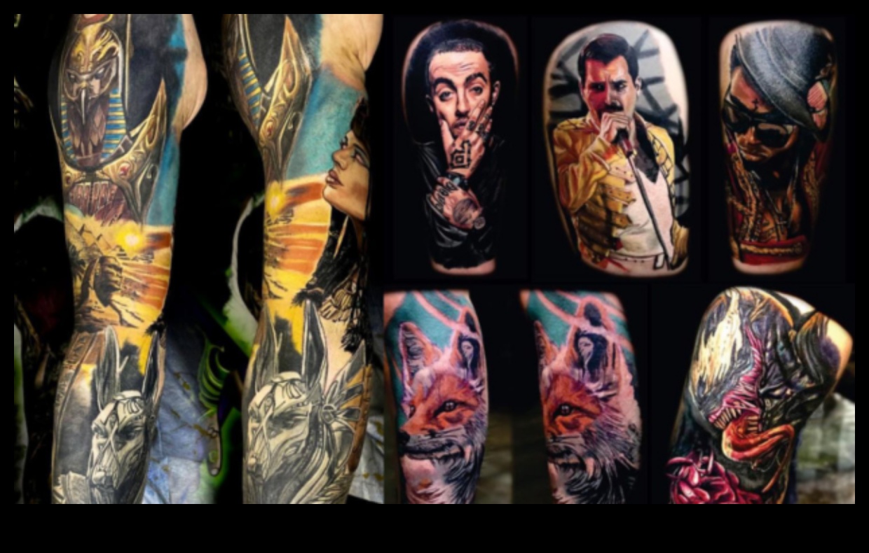 الانصهار الفني: حيث يلتقي الإبداع بالجلد في الوشم