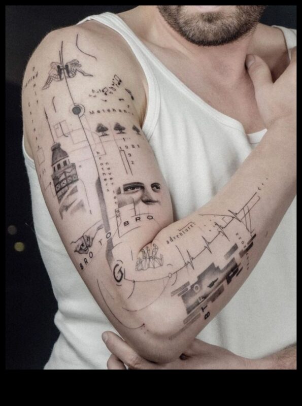 الانصهار الفني: حيث يلتقي الإبداع بالجلد في الوشم