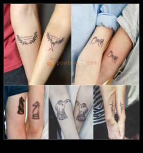 الرومانسية الموشومة: التعبير عن الحب من خلال الوشم الزوجين