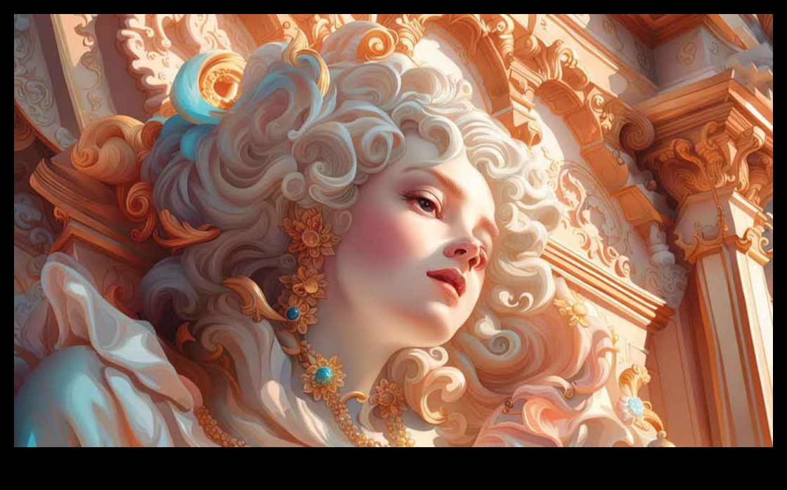 الصفاء المنحوت: الجمال الخالد لشخصيات الروكوكو الفنية