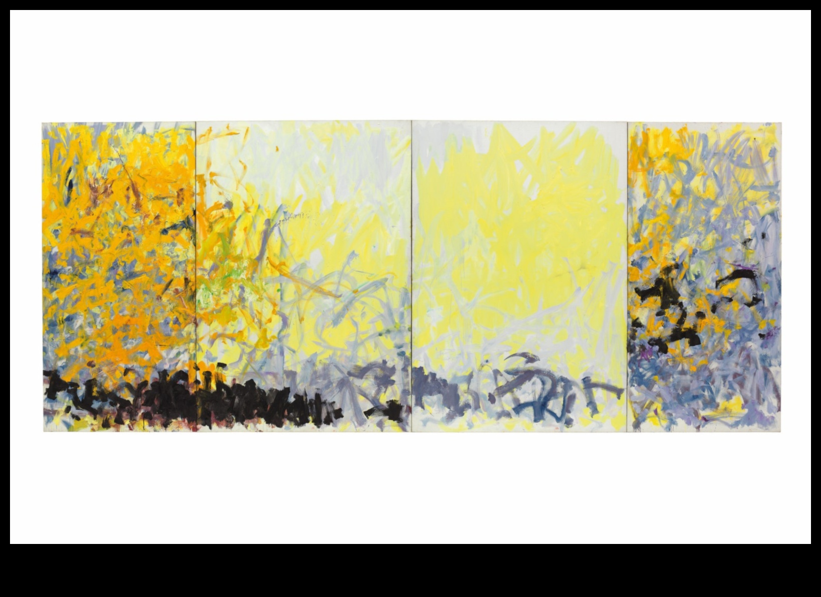 الحوارات الديناميكية: محادثة الفن التجريدي مع المشاهد