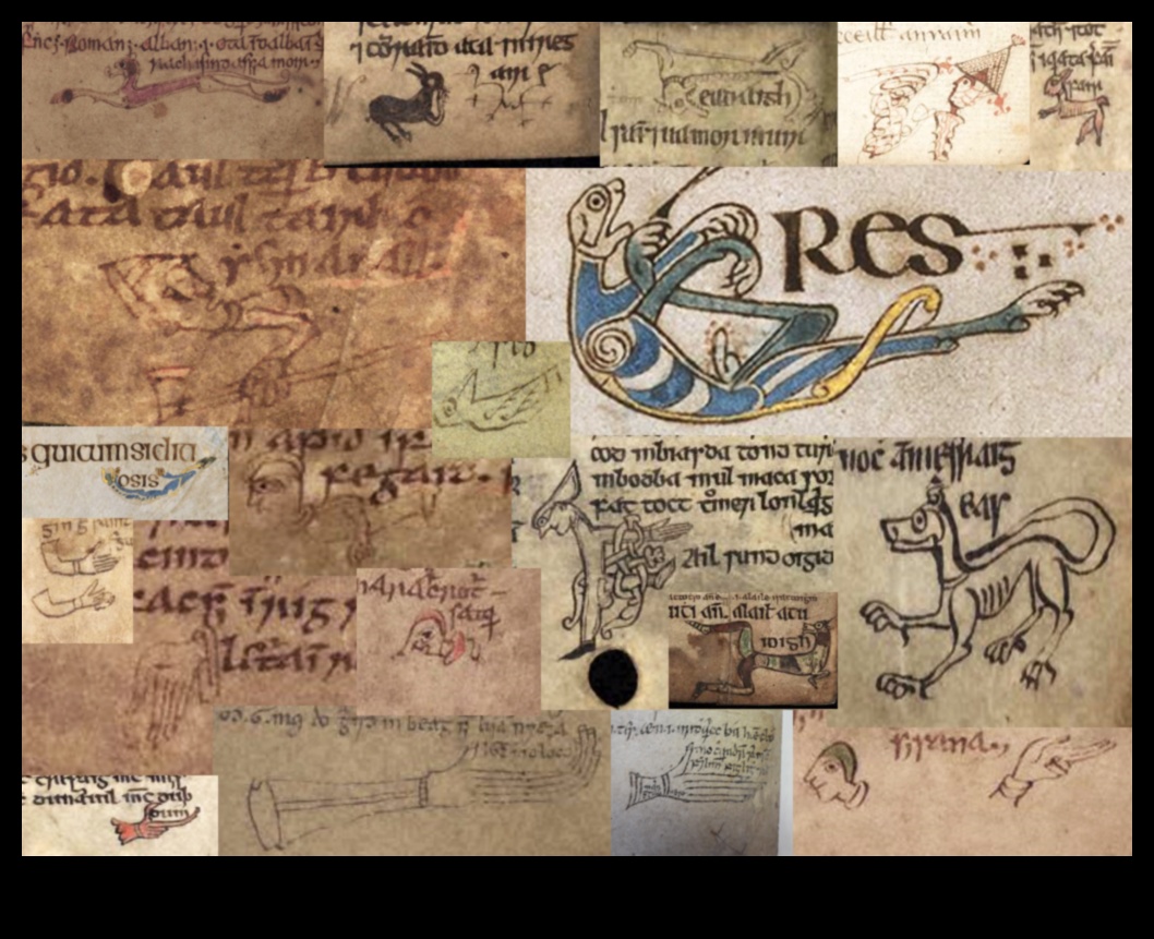 مخطوطات رمزية: اللغة الفنية لرموز مخطوطات العصور الوسطى